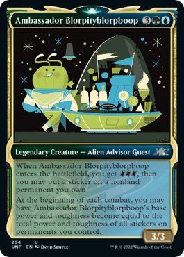 Ambassador Blorpityblorpboop (Showcase) [UNF - 254] - Cartes Sportives Rive Sud