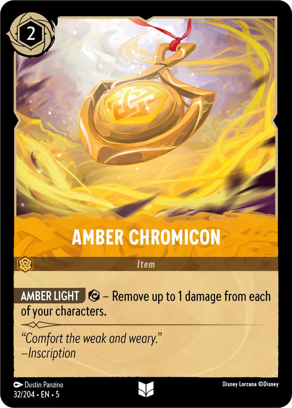 Amber Chromicon [5 - 32/204] - Cartes Sportives Rive Sud