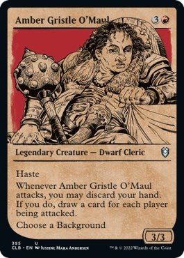 Amber Gristle O'Maul (Showcase) [CLB - 395] - Cartes Sportives Rive Sud