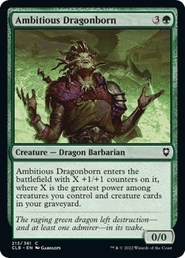 Ambitious Dragonborn [CLB - 213] - Cartes Sportives Rive Sud