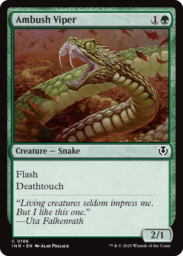 Ambush Viper [INR - 186] - Cartes Sportives Rive Sud