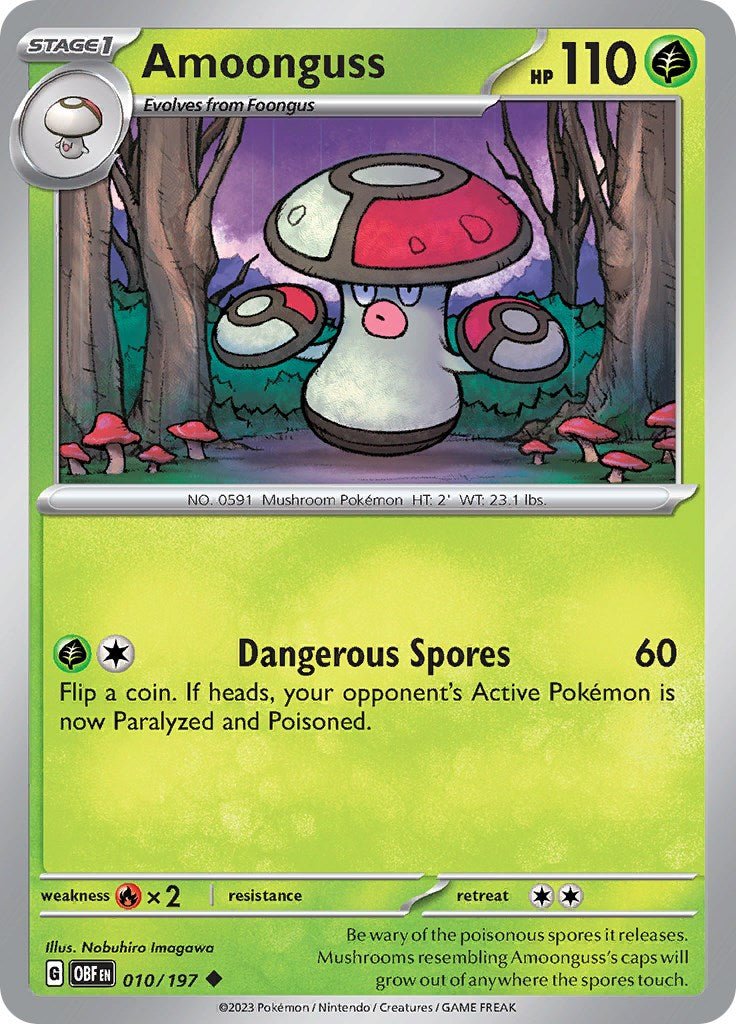 Amoonguss [OBF - 010/197] - Cartes Sportives Rive Sud