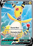 Ampharos V (Full Art) [SWSH04 - 171/185] - Cartes Sportives Rive Sud