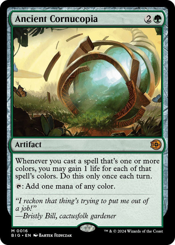 Ancient Cornucopia [BIG - 16] - Cartes Sportives Rive Sud