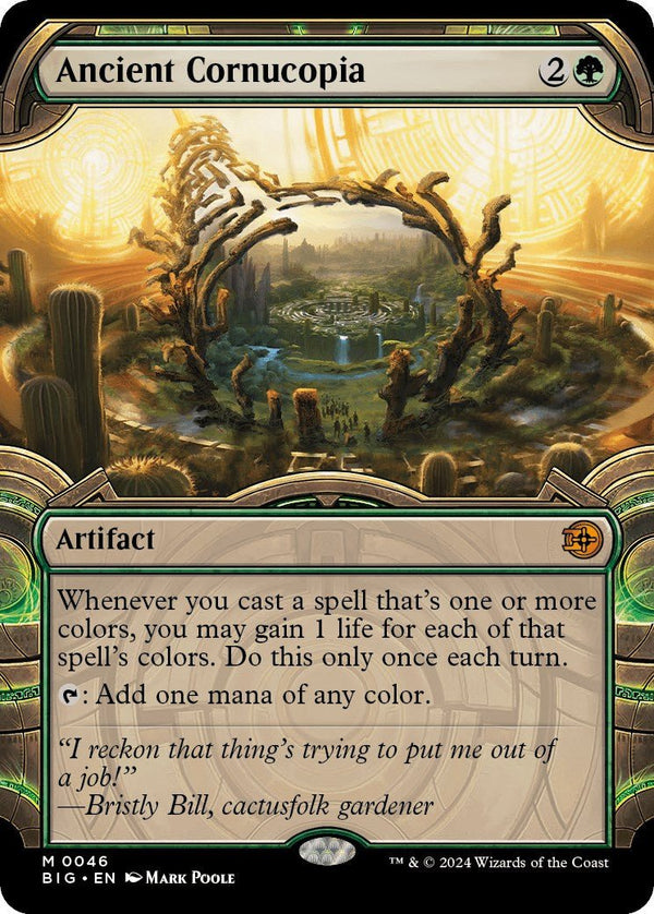 Ancient Cornucopia (Showcase) [BIG - 46] - Cartes Sportives Rive Sud