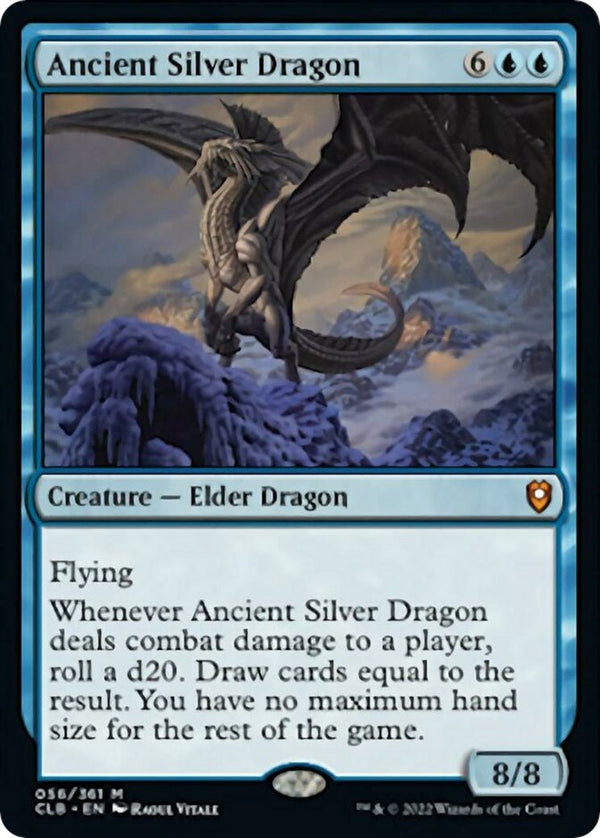 Ancient Silver Dragon [CLB - 56] - Cartes Sportives Rive Sud