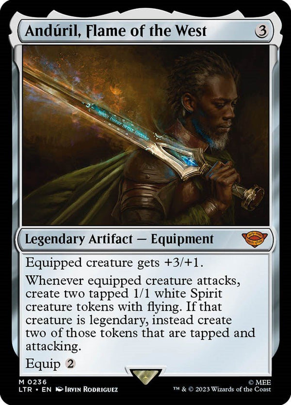 Anduril, Flame of the West [LTR - 236] - Cartes Sportives Rive Sud