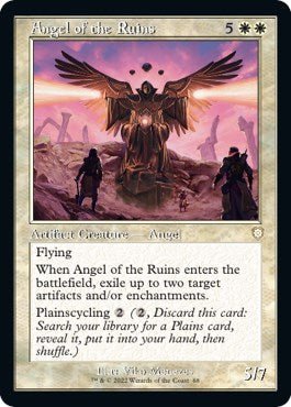Angel of the Ruins (Retro Frame) [BRC - 68] - Cartes Sportives Rive Sud