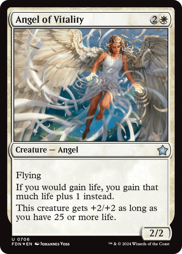 Angel of Vitality [FDN - 706] - Cartes Sportives Rive Sud