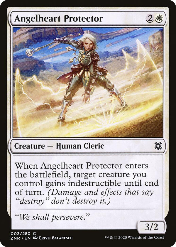 Angelheart Protector [ZNR - 3] - Cartes Sportives Rive Sud