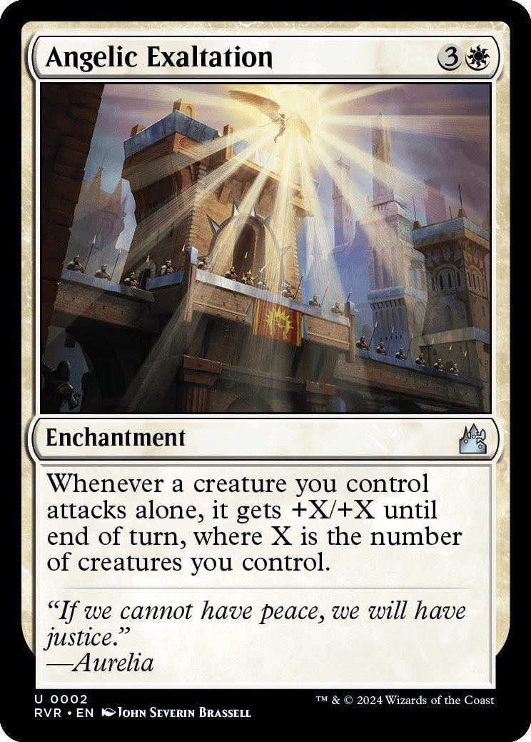 Angelic Exaltation [RVR - 2] - Cartes Sportives Rive Sud