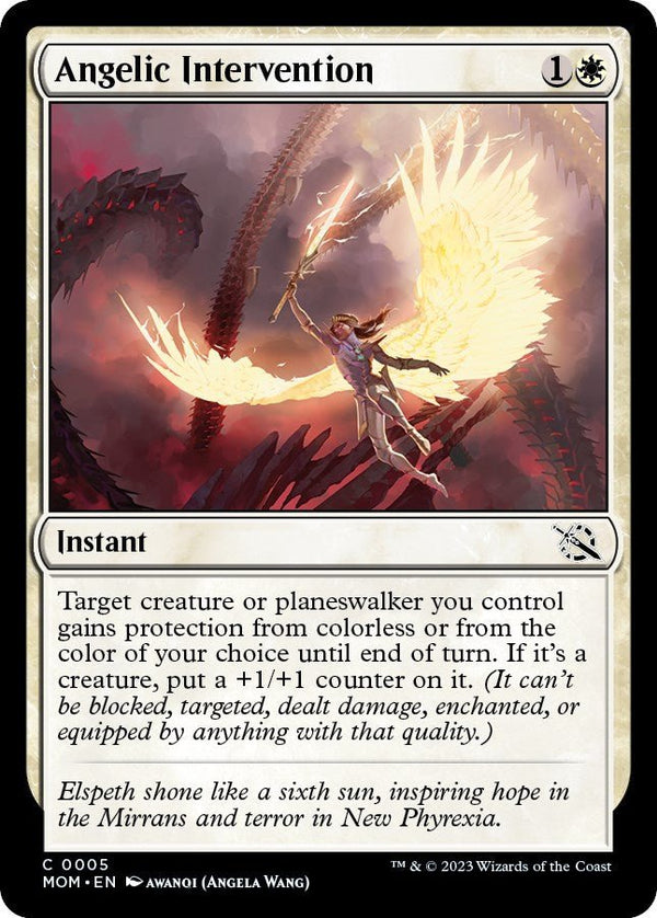 Angelic Intervention [MOM - 5] - Cartes Sportives Rive Sud