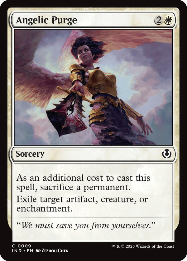 Angelic Purge [INR - 9] - Cartes Sportives Rive Sud