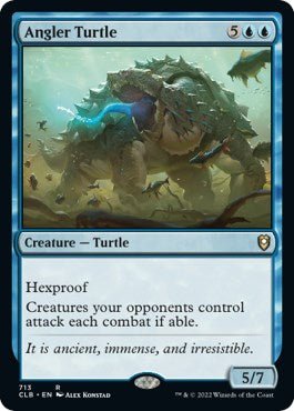 Angler Turtle [CLB - 713] - Cartes Sportives Rive Sud