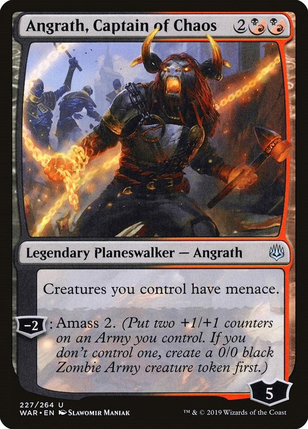 Angrath, Captain of Chaos [WAR - 227] - Cartes Sportives Rive Sud