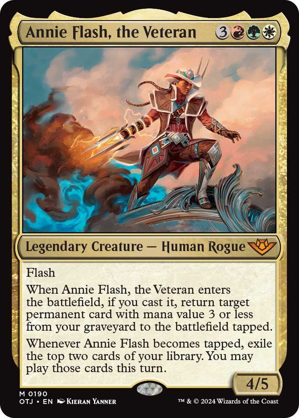 Annie Flash, the Veteran [OTJ - 190] - Cartes Sportives Rive Sud