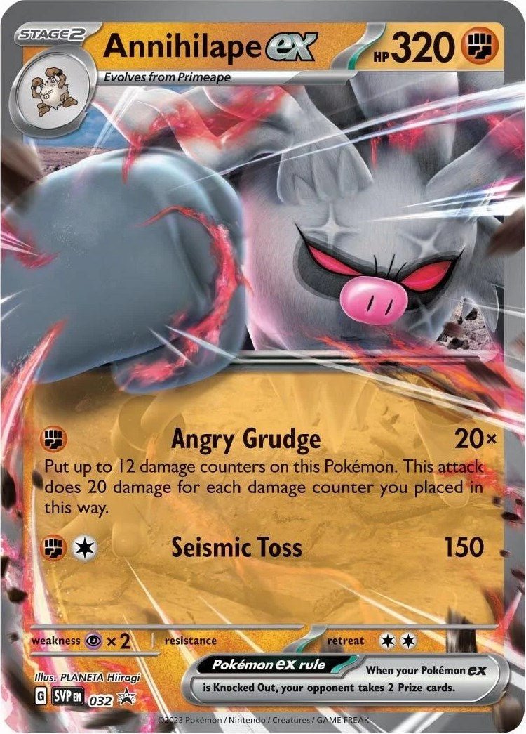 Annihilape ex - 032 [SVP - 032] - Cartes Sportives Rive Sud