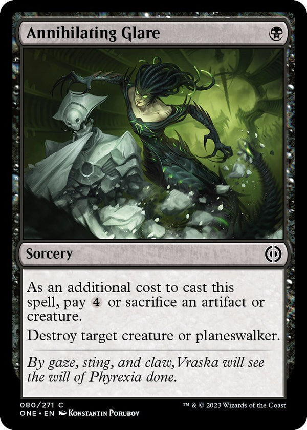 Annihilating Glare [ONE - 80] - Cartes Sportives Rive Sud
