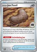 Antique Jaw Fossil [POR - 068/088] - Cartes Sportives Rive Sud
