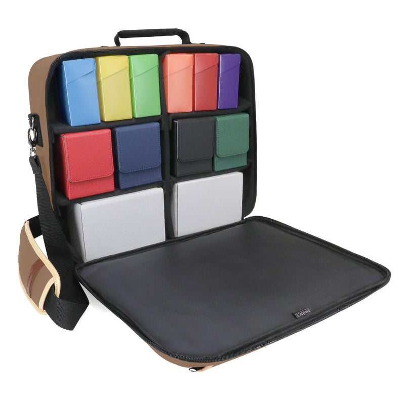 AP Enhance Designer Edition TCG Shoulder Bag Tan (Pre - Order) - Cartes Sportives Rive Sud