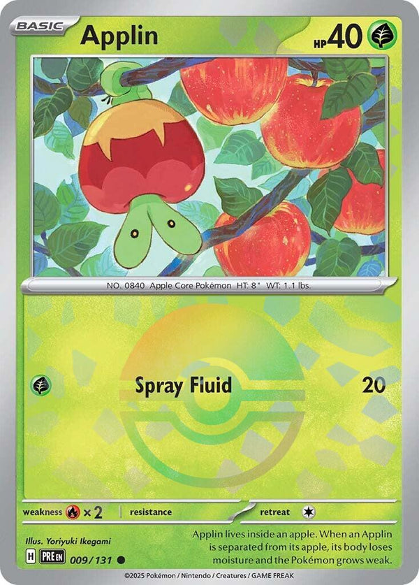 Applin (Poke Ball Pattern) [PRE - 009/131] - Cartes Sportives Rive Sud
