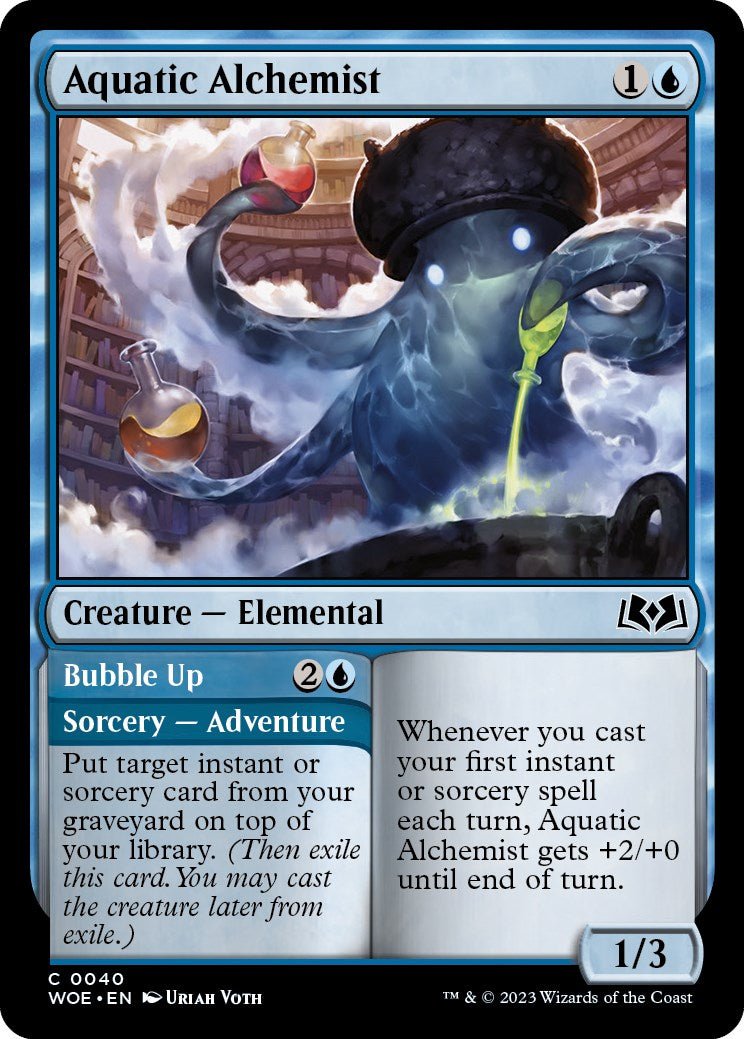 Aquatic Alchemist [WOE - 40] - Cartes Sportives Rive Sud