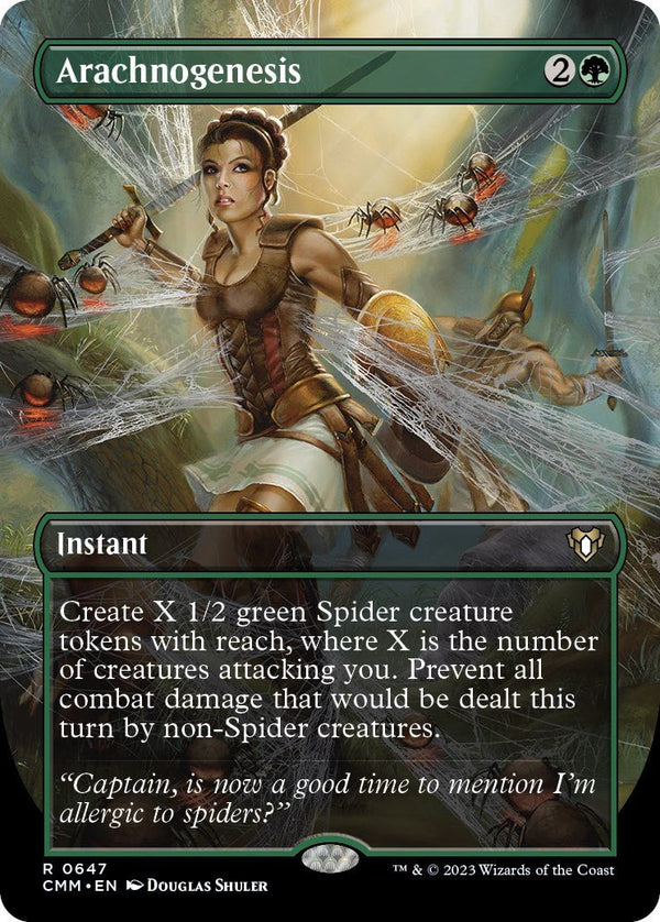 Arachnogenesis (Borderless) [CMM - 647] - Cartes Sportives Rive Sud