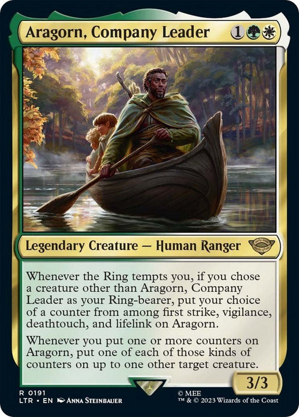 Aragorn, Company Leader [LTR - 191] - Cartes Sportives Rive Sud