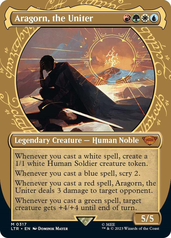 Aragorn, the Uniter (Showcase) [LTR - 317] - Cartes Sportives Rive Sud