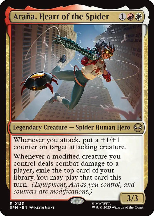 Arana, Heart of the Spider [SPM - 123] - Cartes Sportives Rive Sud
