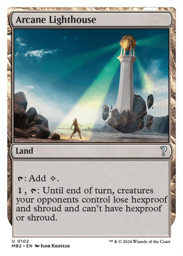 Arcane Lighthouse (White Border) [MB2 - 102] - Cartes Sportives Rive Sud