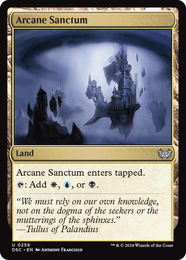 Arcane Sanctum [DSC - 259] - Cartes Sportives Rive Sud