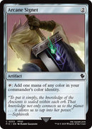 Arcane Signet (0333) (Surge Foil) [FIC - 333] - Cartes Sportives Rive Sud