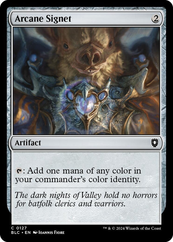 Arcane Signet [BLC - 127] - Cartes Sportives Rive Sud