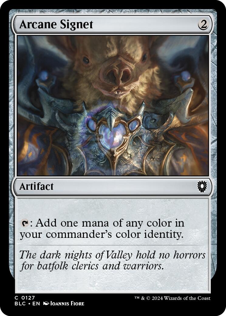 Arcane Signet [BLC - 127] - Cartes Sportives Rive Sud