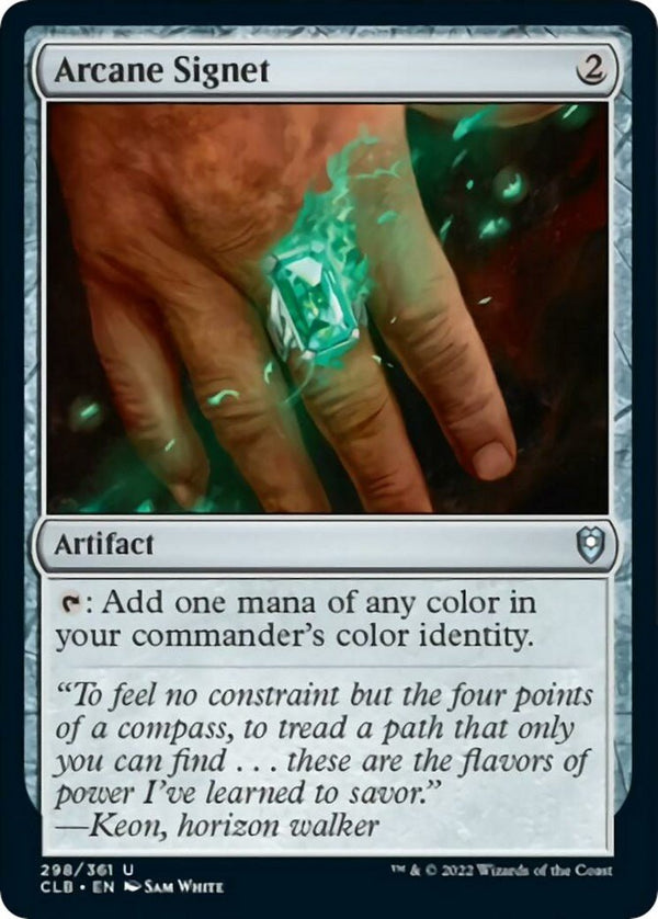 Arcane Signet [CLB - 298] - Cartes Sportives Rive Sud