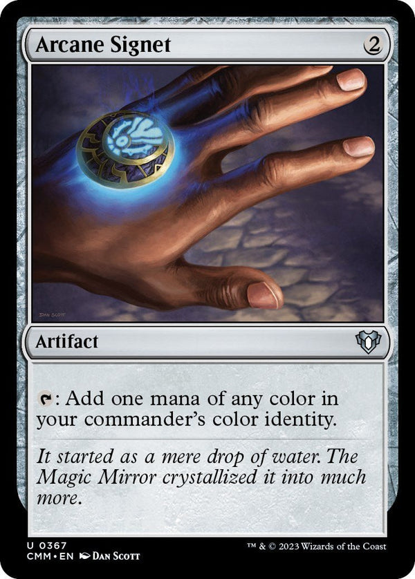 Arcane Signet [CMM - 367] - Cartes Sportives Rive Sud
