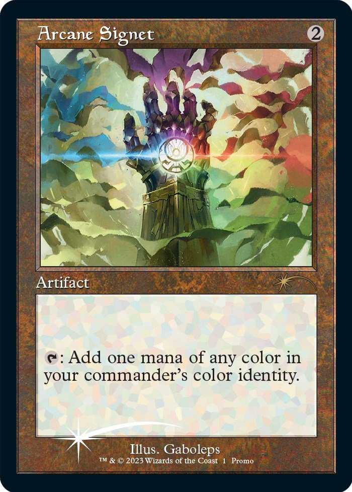 Arcane Signet (Retro Frame) [MFP - 1] - Cartes Sportives Rive Sud