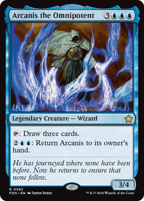 Arcanis the Omnipotent [FDN - 585] - Cartes Sportives Rive Sud