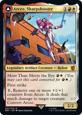 Arcee, Sharpshooter [BOT - 7] - Cartes Sportives Rive Sud