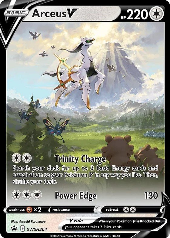 Arceus V - SWSH204 [SWSD - SWSH204] - Cartes Sportives Rive Sud