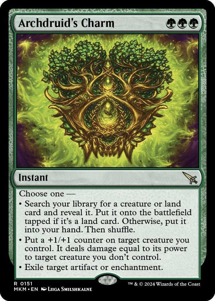 Archdruid's Charm [MKM - 151] - Cartes Sportives Rive Sud