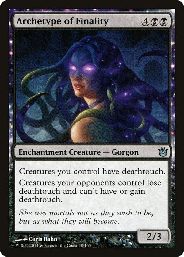 Archetype of Finality [BNG - 58] - Cartes Sportives Rive Sud