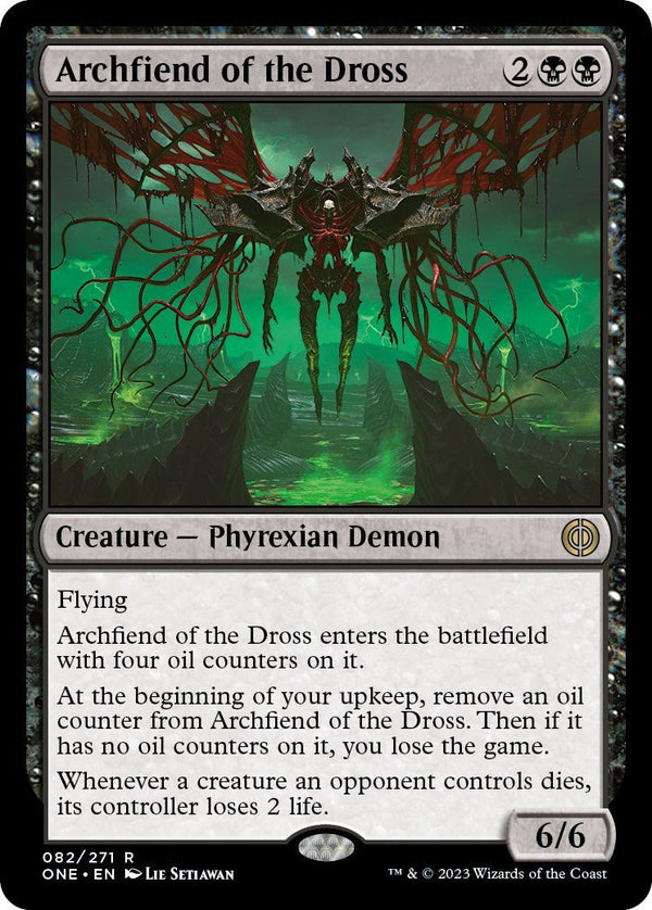 Archfiend of the Dross [ONE - 82] - Cartes Sportives Rive Sud