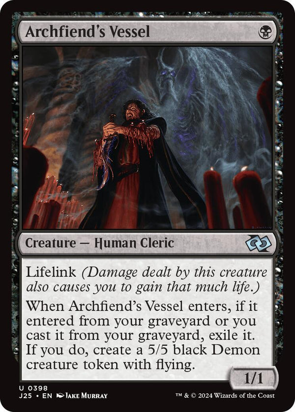 Archfiend's Vessel [J25 - 398] - Cartes Sportives Rive Sud