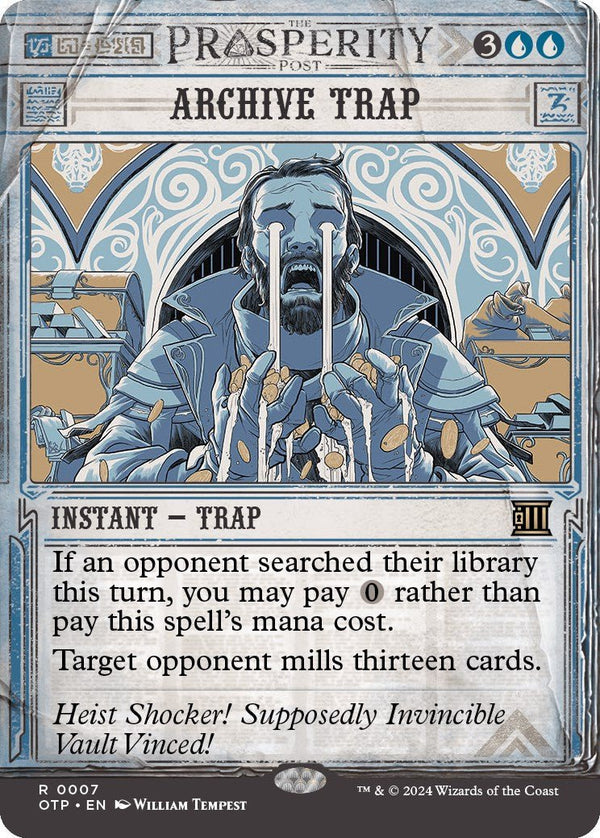 Archive Trap [OTP - 7] - Cartes Sportives Rive Sud