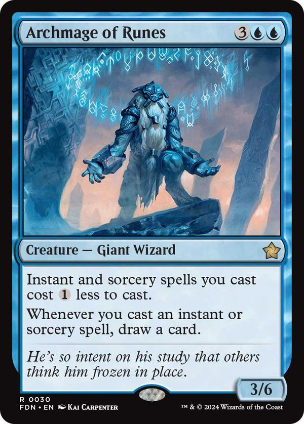 Archmage of Runes [FDN - 30] - Cartes Sportives Rive Sud