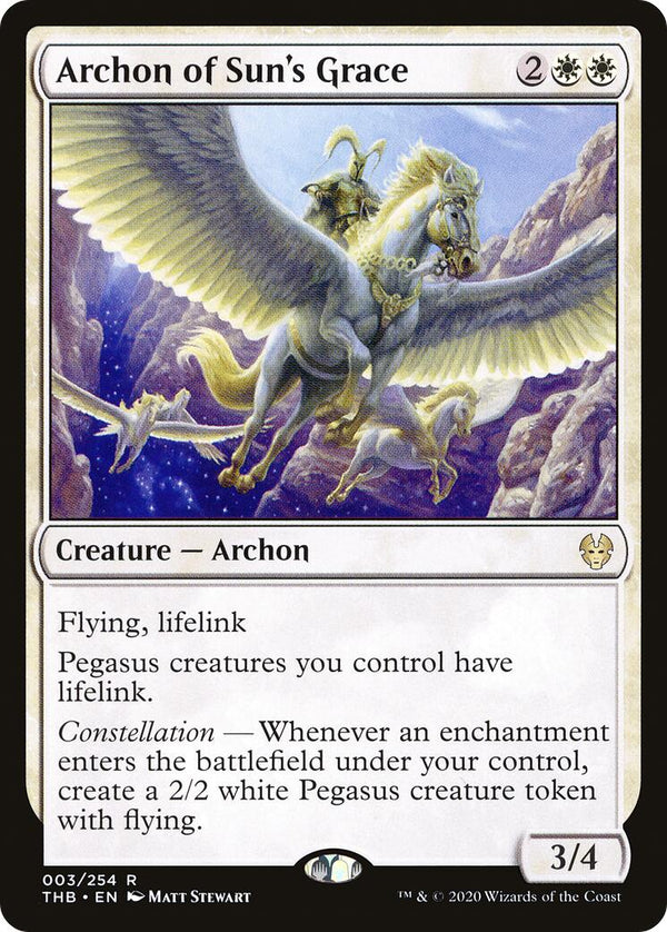 Archon of Sun's Grace [THB - 3] - Cartes Sportives Rive Sud