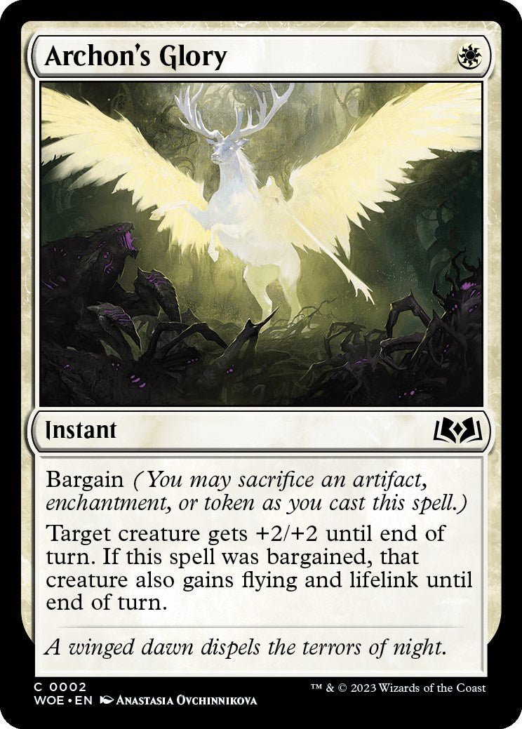 Archon's Glory [WOE - 2] - Cartes Sportives Rive Sud
