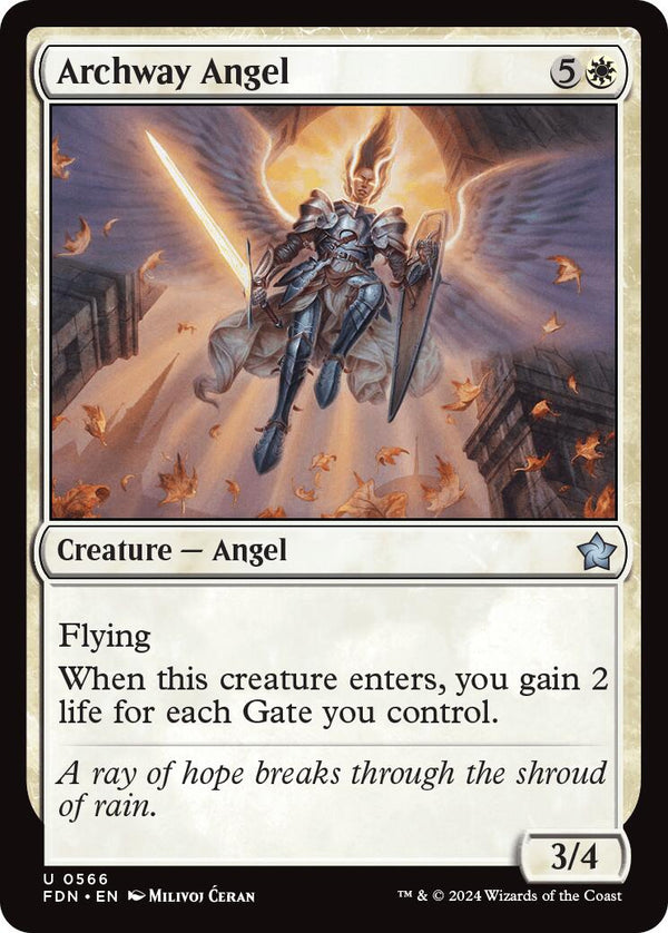 Archway Angel [FDN - 566] - Cartes Sportives Rive Sud